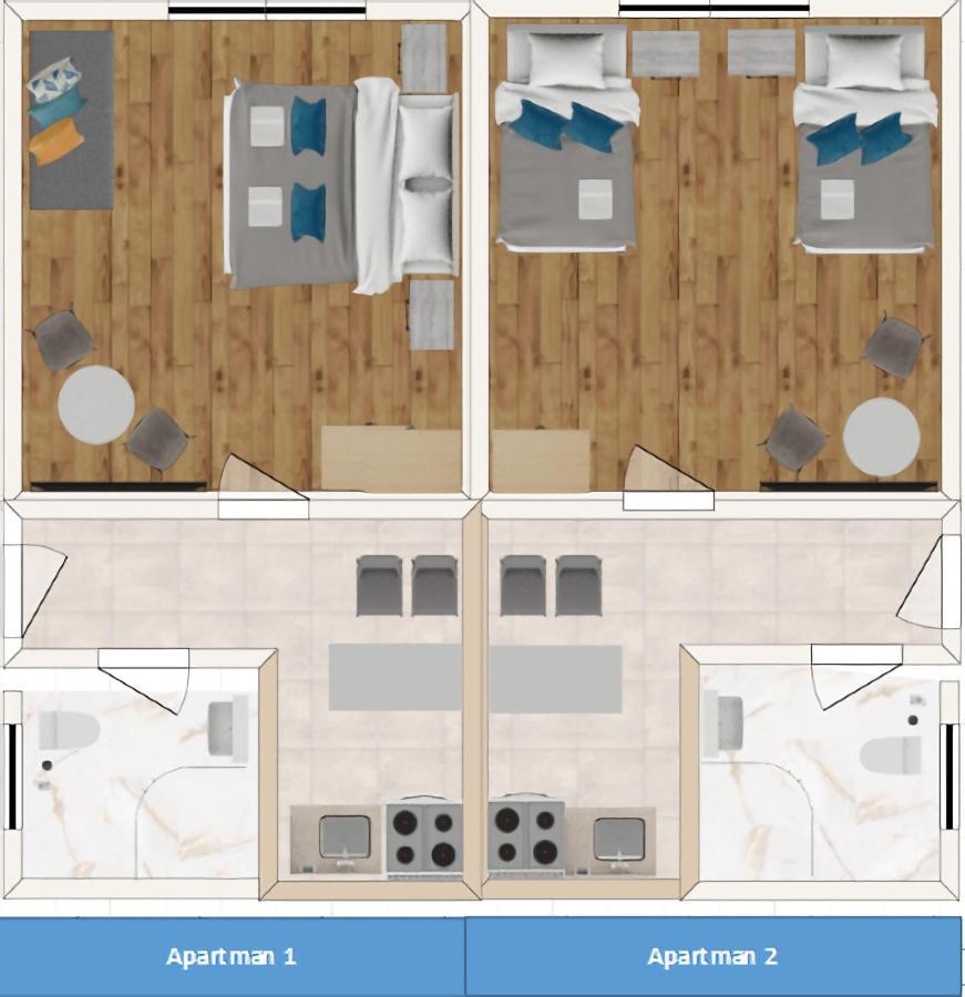 Apartmani Drinska Фоча Екстер'єр фото